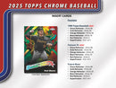 Topps Chrome Baseball 2025 - Jumbo Box