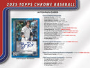 Topps Chrome Baseball 2025 - Jumbo Box