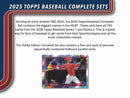 Topps Baseball Complete Set 2025 - Hobby Edition