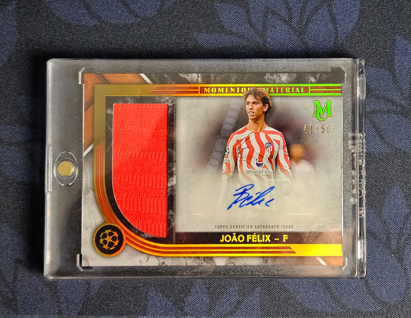 Joao Felix /50 Autograph Relic [2022/23 Topps Museum Collection]