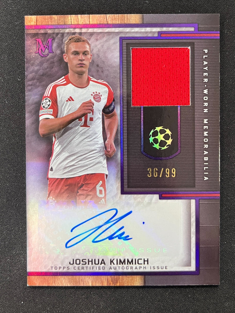 Joshua Kimmich /99 Autograph Patch [2023/24 Topps Museum Collection UCC]