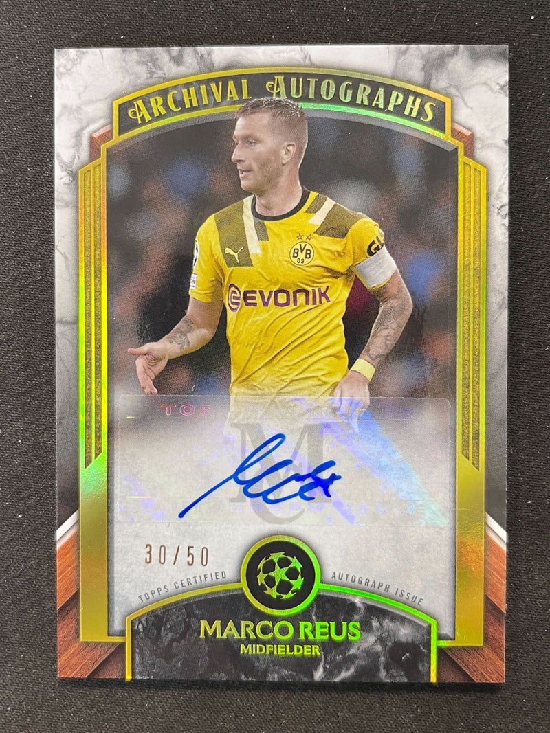 Marco Reus /50 Autograph [2023 Topps Museum Collection UCC]