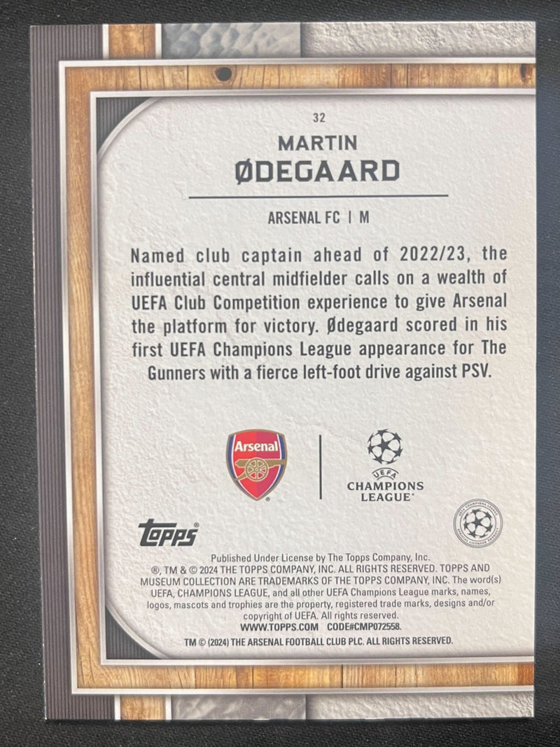 Martin Ødegaard /25 [2024 Topps Museum Collection UCC]