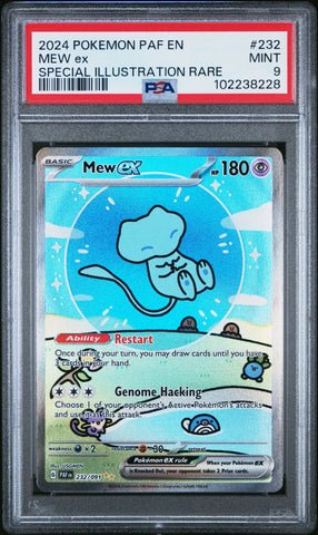 Mew Ex [Special Illustration Rare] #232 PSA 9 [Paldean Fates 2024]