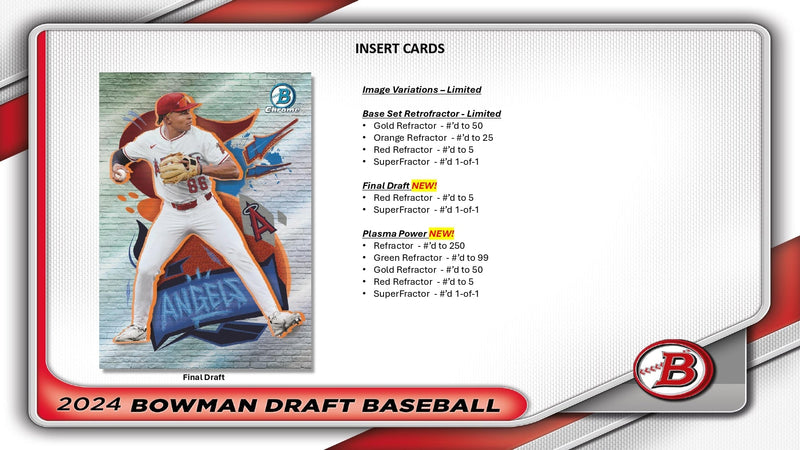 Topps Bowman Draft Baseball 2024 - Jumbo Box