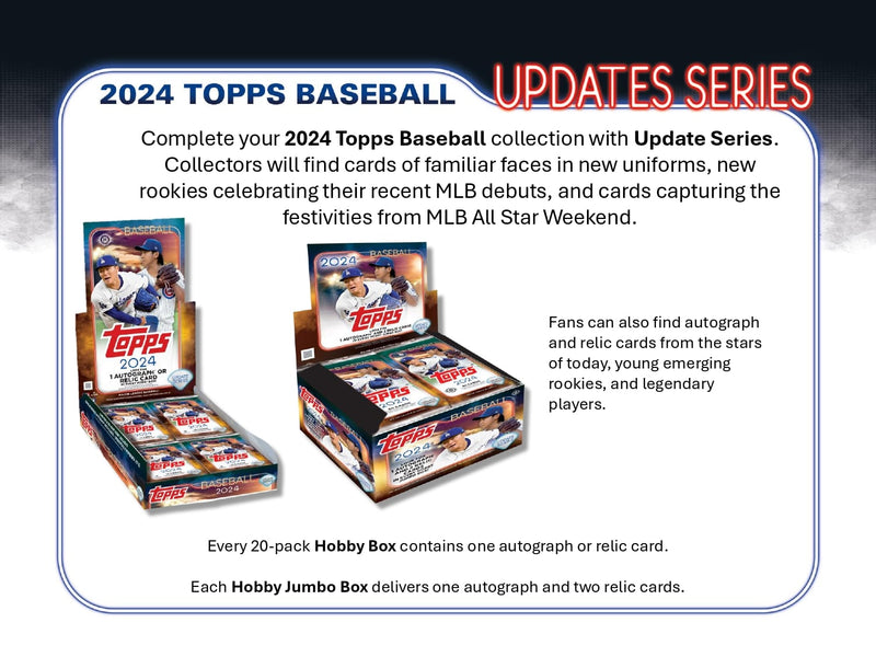 *Forudbestilling* Topps Update Series Baseball 2024 - Jumbo Box