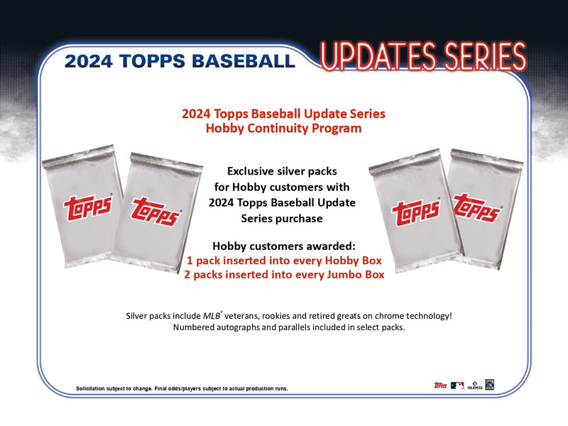 *Forudbestilling* Topps Update Series Baseball 2024 - Jumbo Box