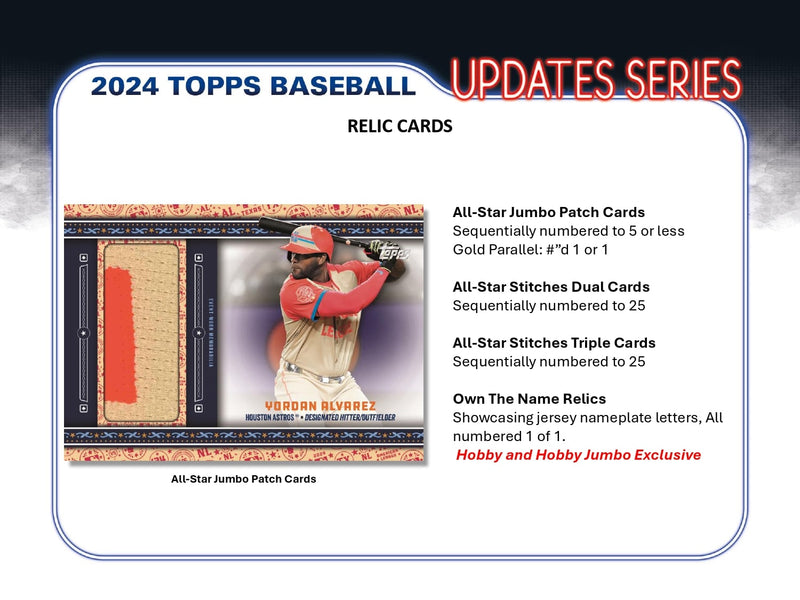 *Forudbestilling* Topps Update Series Baseball 2024 - Hobby Box