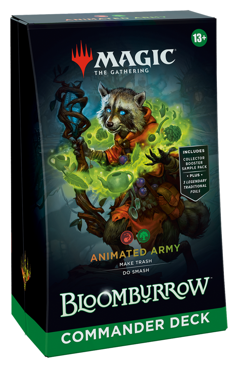 Magic The Gathering: Bloomburrow - Animated Army Commander Deck