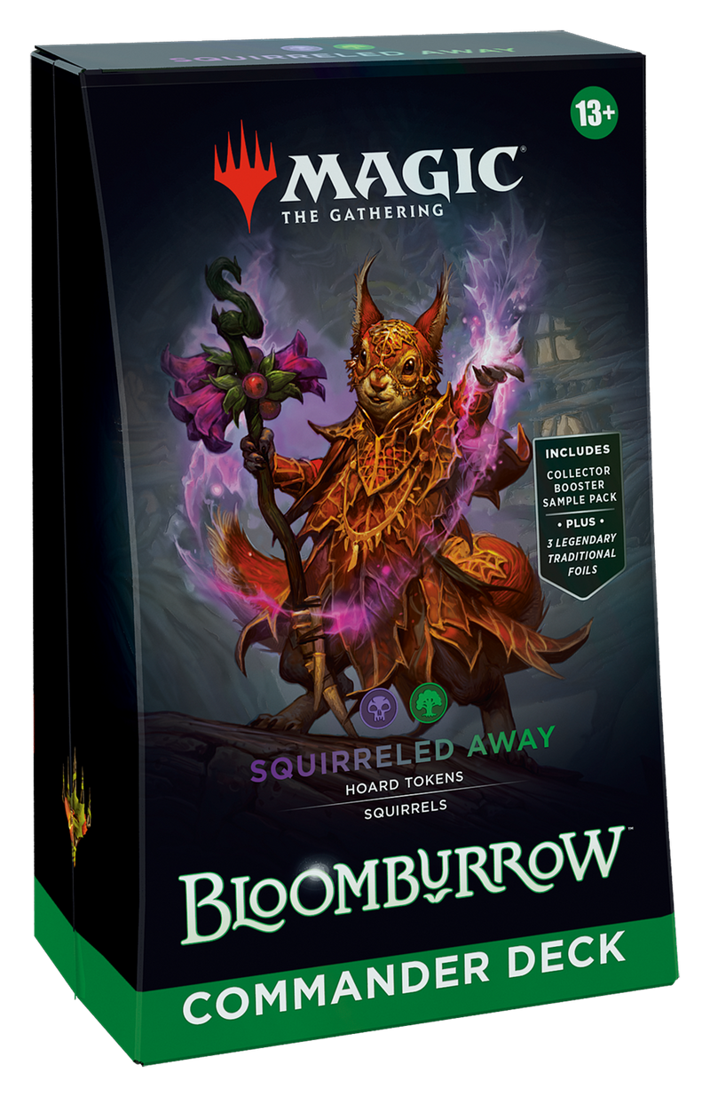 Magic The Gathering: Bloomburrow - Squirreled Away Commander Deck