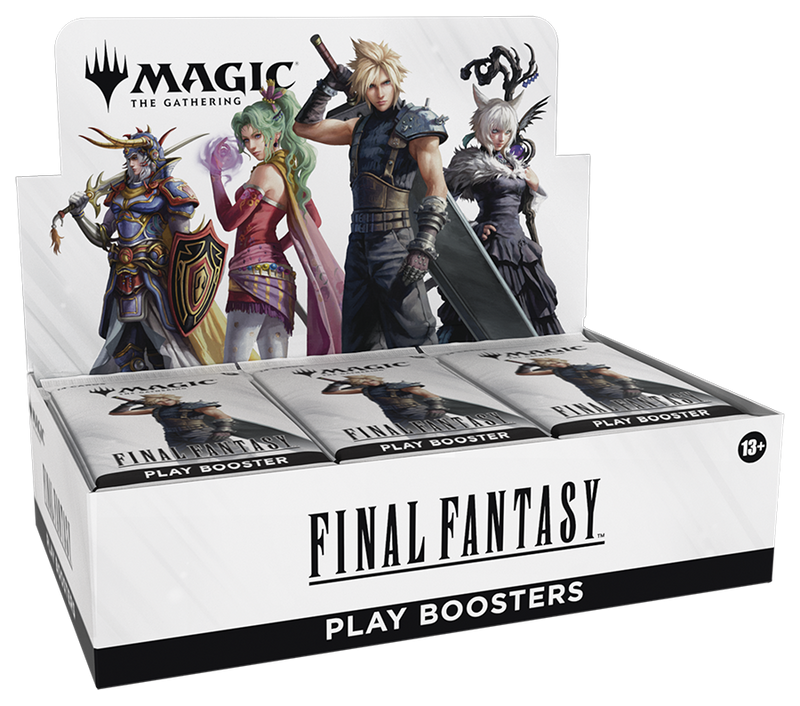 Magic The Gathering - Final Fantasy - Play Booster Display