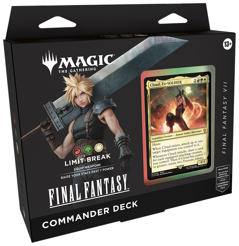 Magic The Gathering - Final Fantasy - Commander Deck - Limit Break