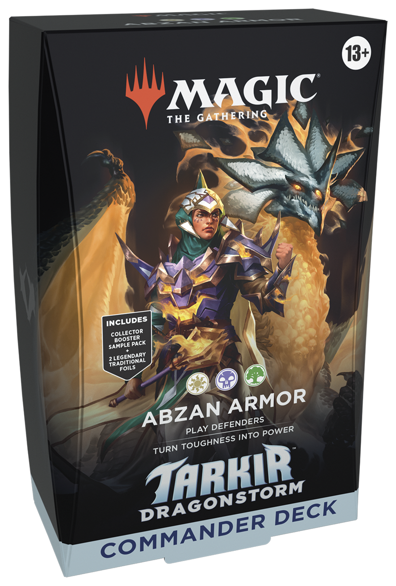 Magic The Gathering - Tarkir: Dragonstorm Commander Deck - Abzan Armor