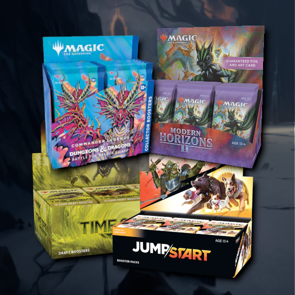 Sealed Magic - Kb dine displays, boosters og commander decks her Sealed Magic - Kb dine displays, boosters og commander decks her