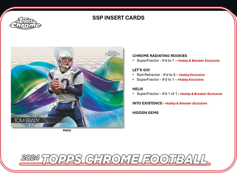 Topps Chrome Football 2024 - Hobby Box