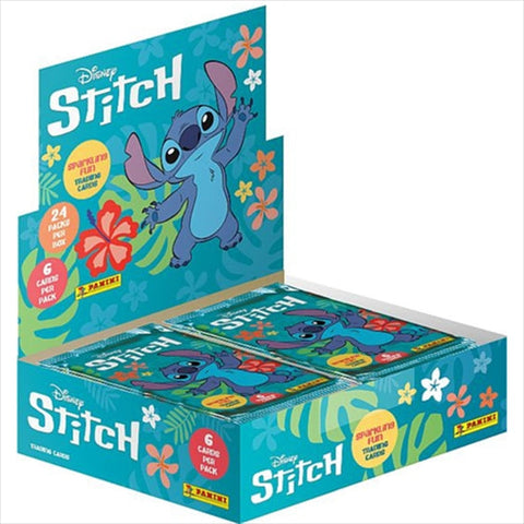 Panini Disney Stitch Trading Cards Display