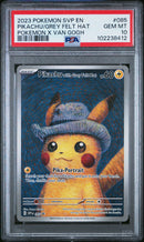 Pikachu With Grey Felt Hat [Pokemon X Van Gogh]