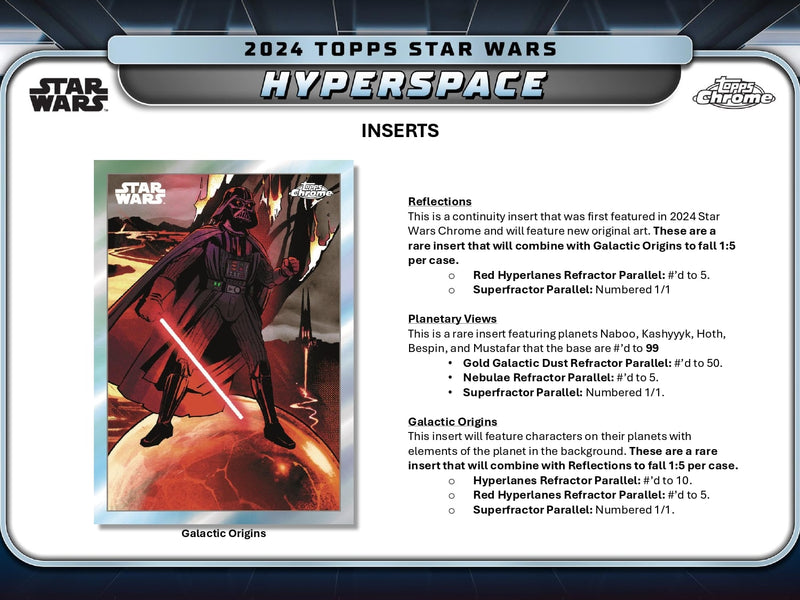 Topps Star Wars Hyperspace 2024 - Hobby Box