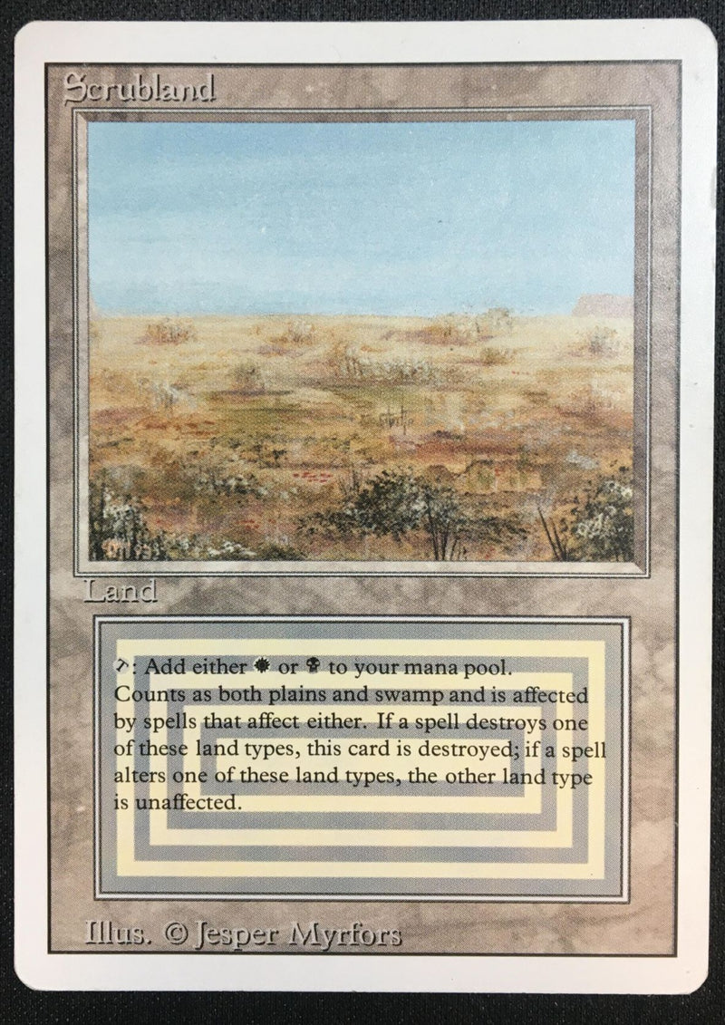 Scrubland [Revised Edition] [Dual Land]
