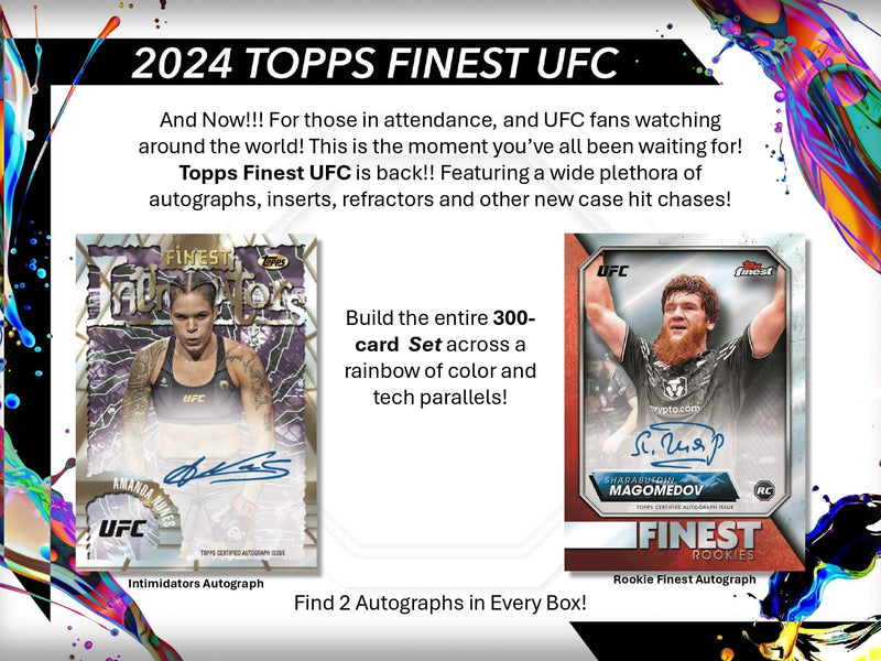 Topps Finest UFC 2024 - Hobby Box