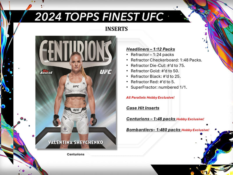 Topps Finest UFC 2024 - Hobby Box