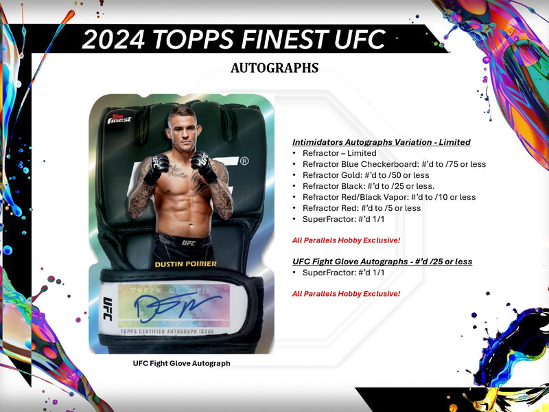 Topps Finest UFC 2024 - Hobby Box