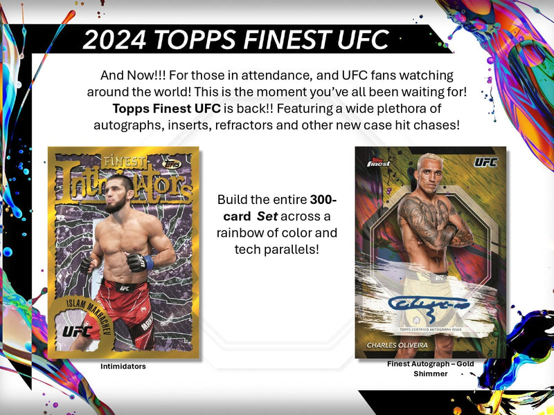 Topps Finest UFC 2024 - Mega Box