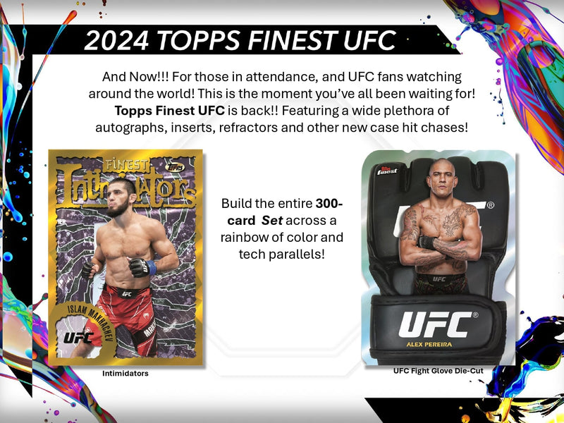 Topps Finest UFC 2024 - Value Box