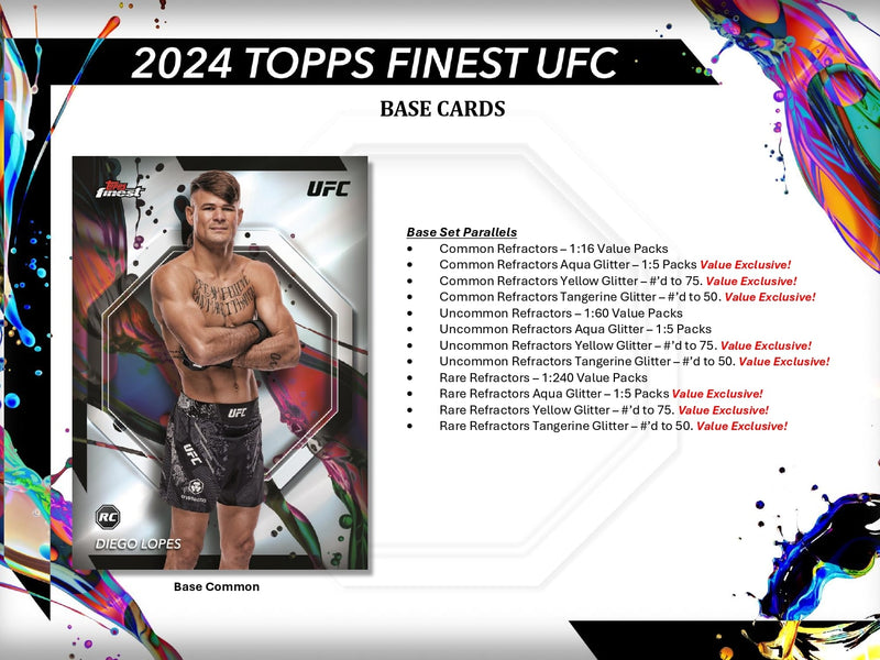 Topps Finest UFC 2024 - Value Box