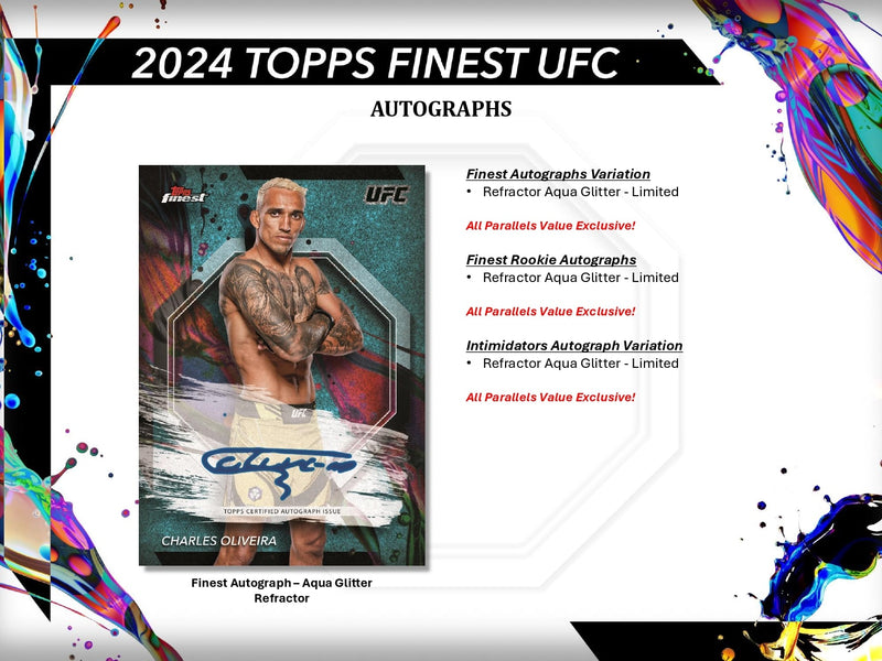 Topps Finest UFC 2024 - Value Box