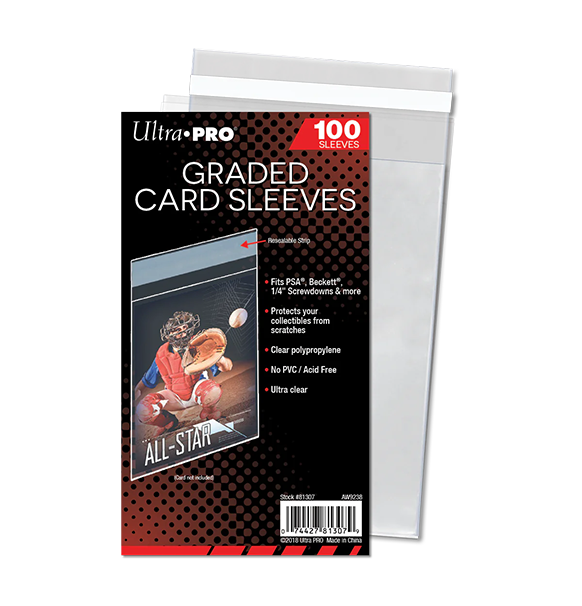 Ultra Pro: Graded Sleeves Resealable for PSA - 100