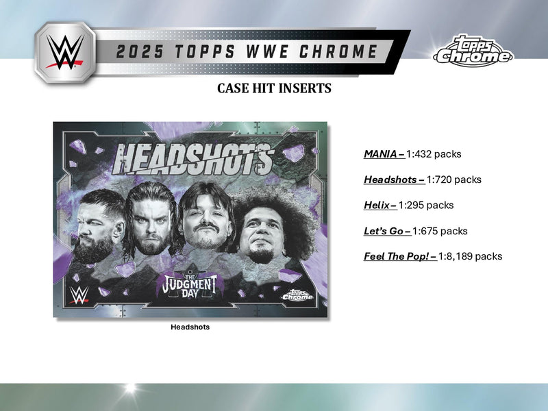 Topps Chrome WWE 2025 - Hobby Box