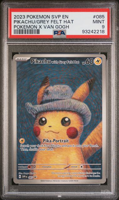 Pikachu With Grey Felt Hat
