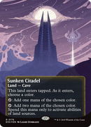 Sunken Citadel (0176) (Borderless) (Galaxy Foil) [Edge of Eternities: Stellar Sights]