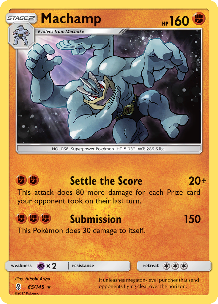 Machamp (65/145) [Sun & Moon: Guardians Rising]