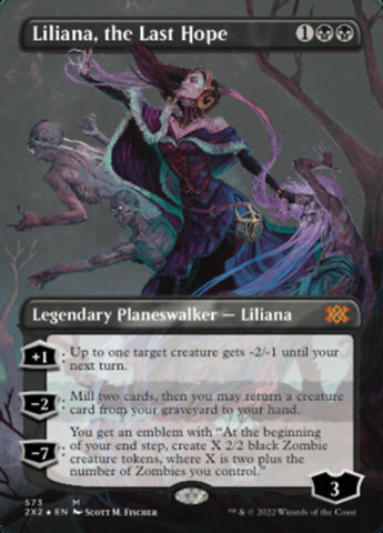 Liliana, the Last Hope (Textured Foil) [Double Masters 2022]
