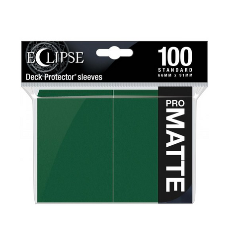 Ultra PRO Eclipse Matte Standard Sleeves - Forest Green (100)