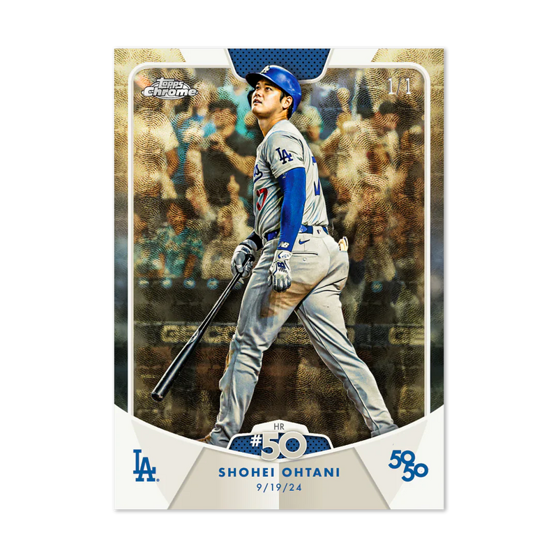 Topps Shohei Ohtani 50/50 Baseball 2024 - 10-Pack Box