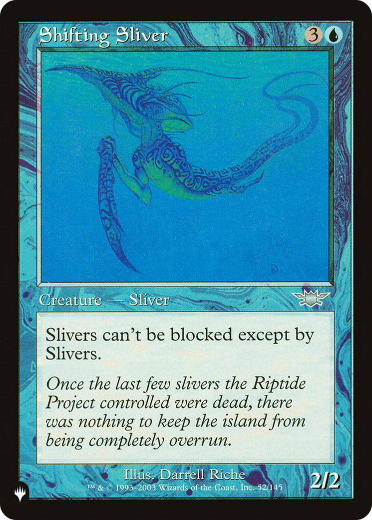 Shifting Sliver [The List Reprints]