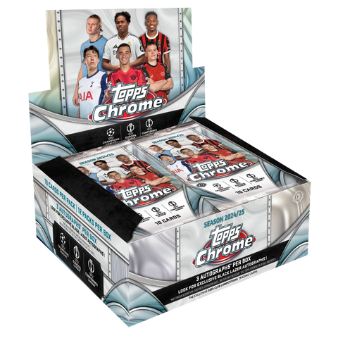 Topps Chrome UEFA Club Competitions 2024/25 - Jumbo Box