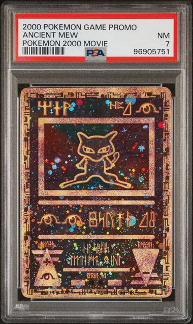 Ancient Mew PSA 7 [2000 Movie Promo]