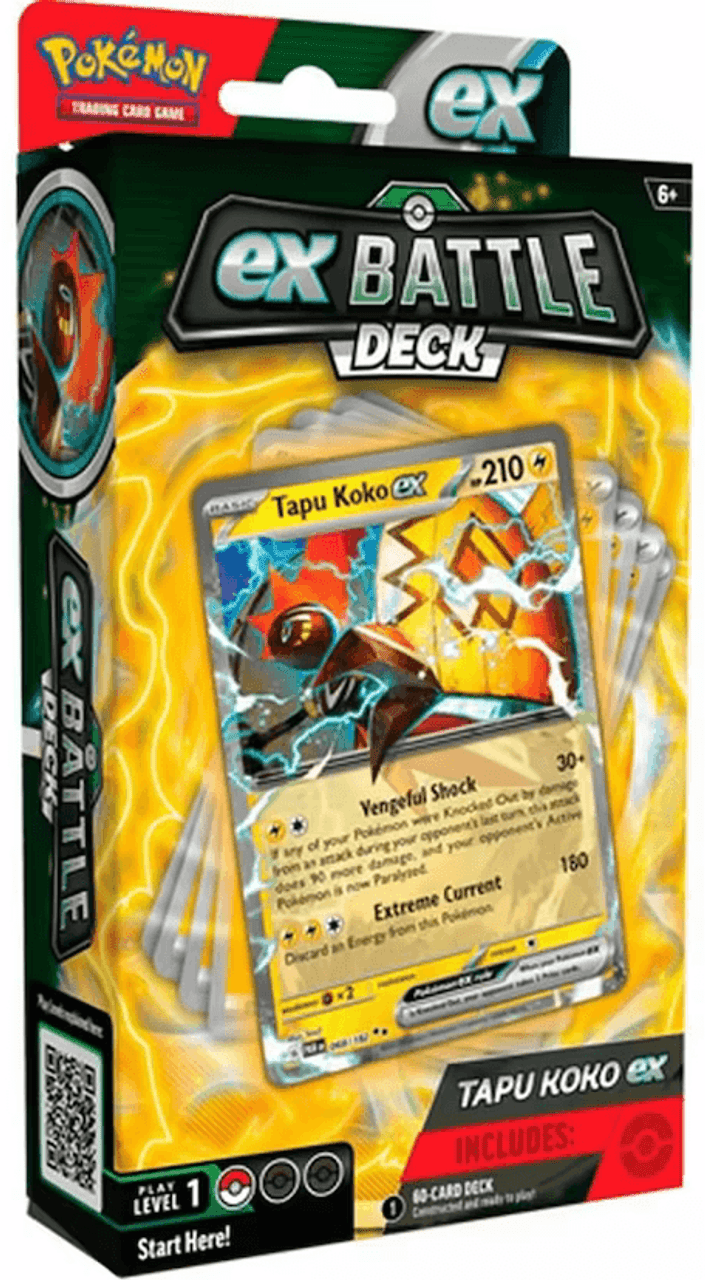 Pokemon: Ex Battle Deck - Tapu Koko Ex