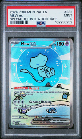 Mew Ex [Special Illustration Rare] #232 PSA 9 [Paldean Fates 2024]