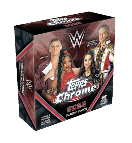 Topps Chrome WWE 2025 - Mega Box