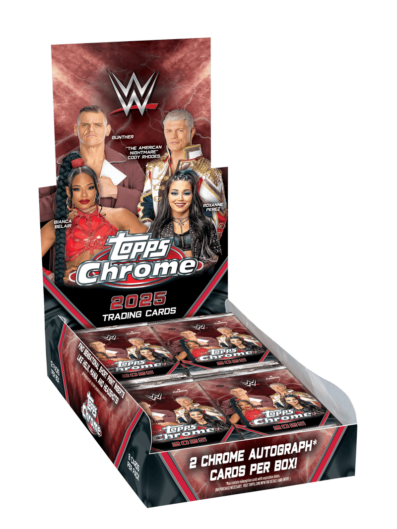 Topps Chrome WWE 2025 - Hobby Box