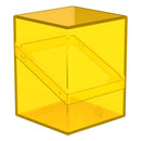 Ultimate Guard: Boulder Deck Case 100+ Clear Amber