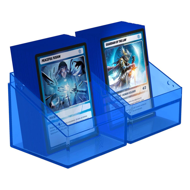 Ultimate Guard: Boulder Deck Case 100+ Clear Sapphire