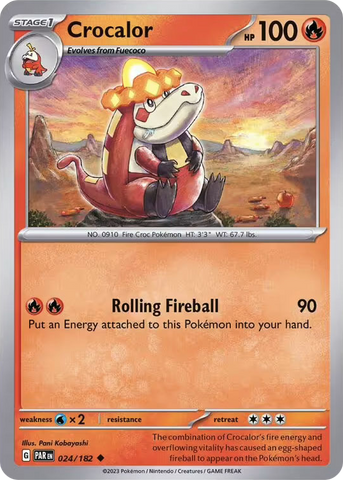 Crocalor (024/182) [Paradox Rift]