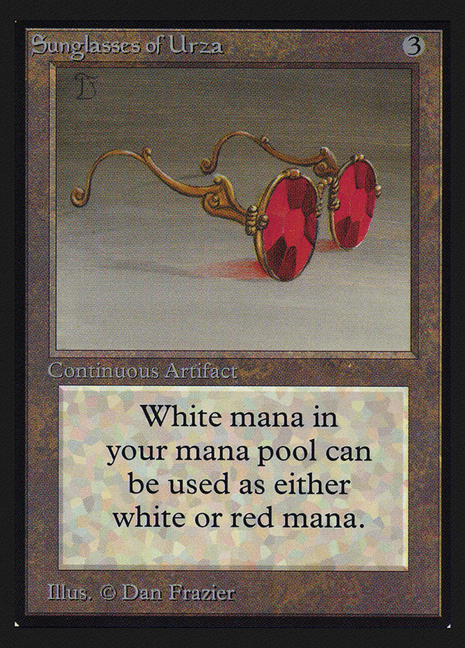 Sunglasses of Urza (IE) [Intl. Collectors’ Edition]