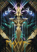 Halo Fountain Art Card (Gold-Stamped Signature) [Streets of New Capenna Art Series]